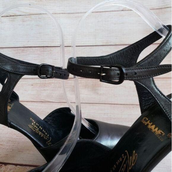 EXTREMELY RARE 1980's Maison Massaro x Chanel Heel - Picture 11 of 15